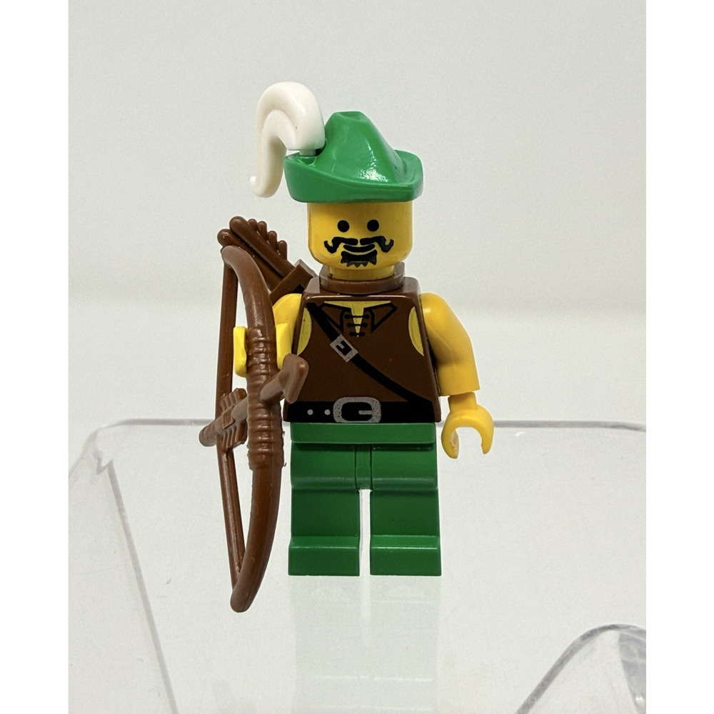 LEGO Castle Forestman Minifigure cas285 Dark Forest Quiver 6046 Vintage